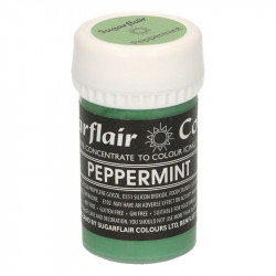 Gelová barva peppermint pastelová 25g - Sugarflair