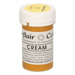 Gelová barva cream 25g - Sugarflair