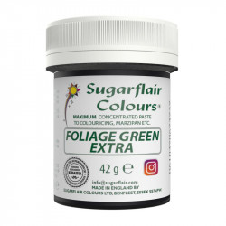 Gelová barva extra green 42g - Sugarflair
