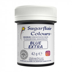 Gelová barva extra blue 42g - Sugarflair
