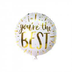 Fóliový balónek kulatý jsi nejlepší 46cm - Cakesicq