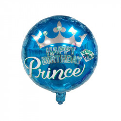 Fóliový balónek modrý 46cm - Cakesicq