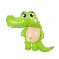 Fóliový balónek krokodýl 59x40cm - Cakesicq