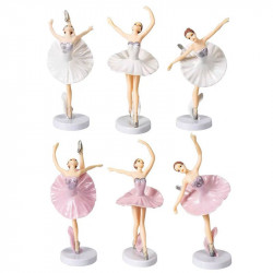 Figurka na dort baletka 6 kusů - Cakesicq