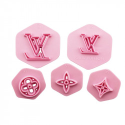 Vykrajovátko sada LOUIS VUITTON - Cakesicq