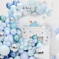 Balónková girlanda světle modrá - Cakesicq