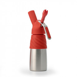 Láhev na šlehačku Creative whip červená, 0,5L - iSi