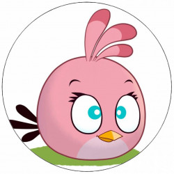 Jedlý papír Angry birds Stella 19,5 cm