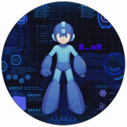Jedlý papír Mega Man 19,5 cm