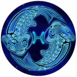 Jedlý papír znamení ryby 19,5 cm