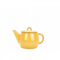 Smaltovaná konvice hořčicová 1l, vyrobeno pro BELIS/SFINX - Belis