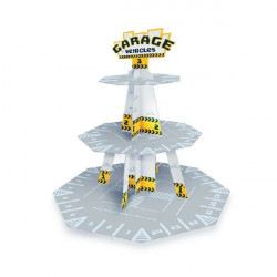 Stojan na muffiny garáž pro auta 46x34cm - Party Pal