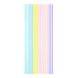 Svíčky narozeninové dlouhé, tenké, pastelové 18ks - Party Pal