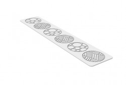 Silikonová forma na čokoládu a jedlou krajku Snowball 40x8cm - Silikomart