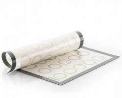 Silikonová podložna na makronky se skelným vláknem 40x30cm - Silikomart