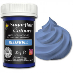 Gelová barva blubell pastelová 25 g - Sugarflair