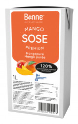Ovocné pyré 120% Mango 1l - Bonne