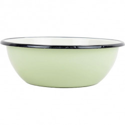 Belis Smaltovaná miska limetková 1,5 l, vyrobeno pro BELIS/SFINX