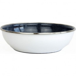 Belis BELIS Smaltovaná miska malá PREMIUM bílý 18 cm/0,8l