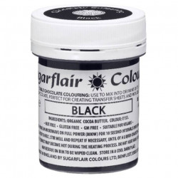Barva do čokolády black 35g - Sugarflair