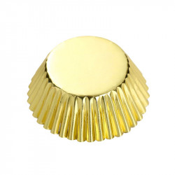 Košíčky na muffiny zlaté metalické 50x35mm 1000ks - Cakesicq