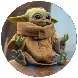 Jedlý papír Mandalorian Baby Yoda 19,5 cm