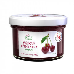 Višňový džem extra Speciální 215g - Grešík