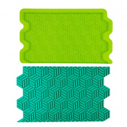 Silikonová strukturální podložka Geometric - Marvelous Molds