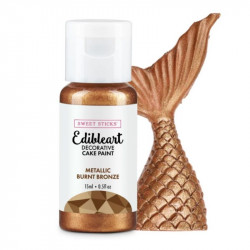 Metalická barva tekutá 15ml Burnt Bronze - Sweet Sticks