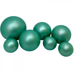 Čokoládové koule 7ks smaragdové