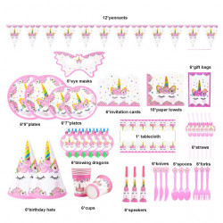 Párty sada unicorn - Cakesicq