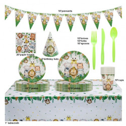 Párty sada džungle - Cakesicq