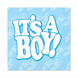 Papírové ubrousky je to kluk 33x33cm 16ks - Cakesicq