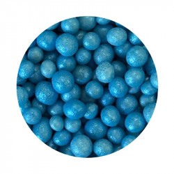 Cukrovo-rýžové perly modré 7mm 1kg - I LOVE CAKES