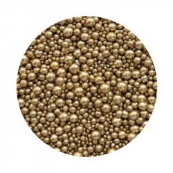 Cukrové perly zlatý mix 1kg - I LOVE CAKES