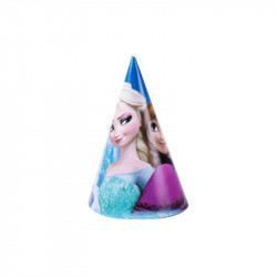 Párty papírová čepička Frozen 6ks - Cakesicq