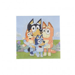 Papírové ubrousky 33x33cm 10ks Bluey - Cakesicq