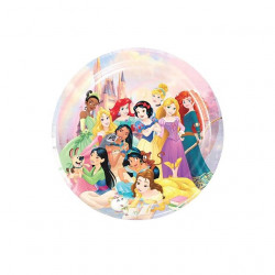 Párty papírové talíře 22cm 10ks princezny - Cakesicq