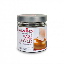 Zrcadlová poleva karamelová 350g - Saracino