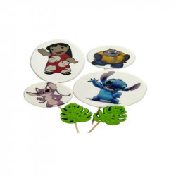 Cukrová figurka zápich Lilo a Stitch - K Decor