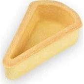 Košíček na tartaletky trojúhelník máslový světlý 7 cm (72 ks)