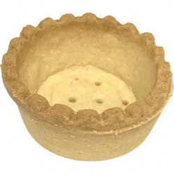 Košíček na tartaletky slaný světlý 4,4 cm (24 ks)