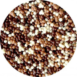 Eurocao Cereální máček v bílé, mléčné a hořké čokoládě (60 g)