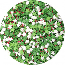 Cukrové zdobení vánoční hvězdičky 80g - I LOVE CAKES