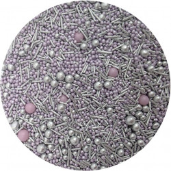 Cukrové zdobení Stříbrný poklad 80g - I LOVE CAKES