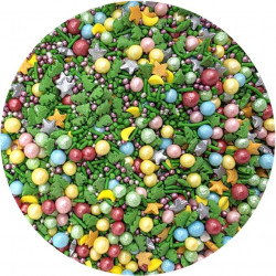 Cukrové zdobení Vánoční stromeček 80g - I LOVE CAKES