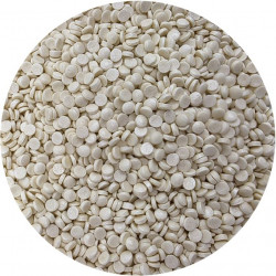 Cukrové zdobení bílé perleťové konfety 80g - I LOVE CAKES