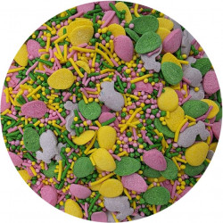 Cukrové zdobení Veselé Velikonoce 80g - I LOVE CAKES