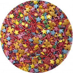 Cukrové zdobení Kouzelný ohňostroj 80g - I LOVE CAKES