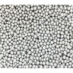 Cukrové perly stříbrné 5mm 1kg - I LOVE CAKES